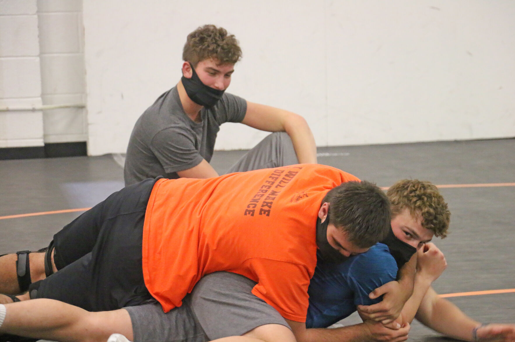 Wrestling Practice begins-2